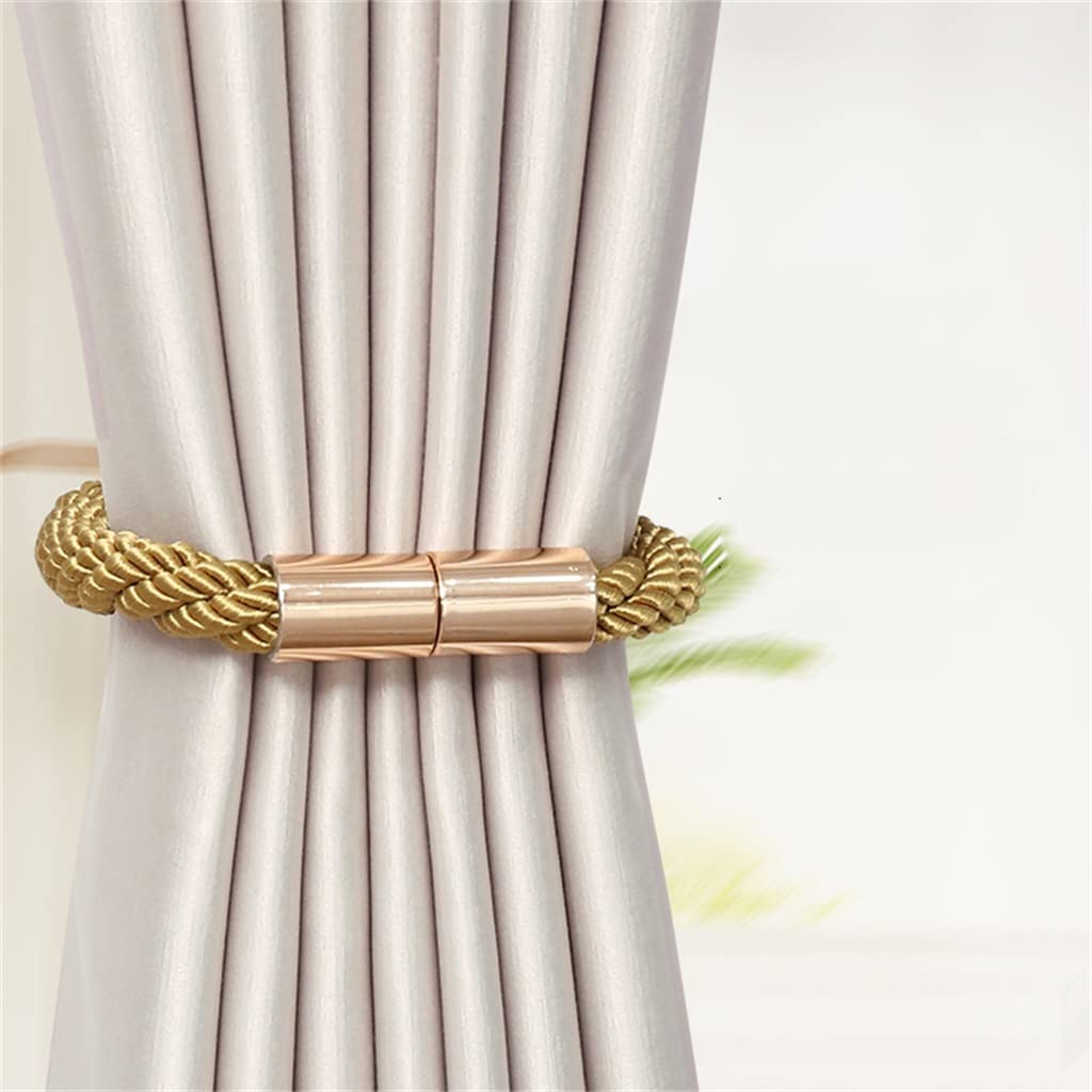 TJLSS Attache de Rideau Accessoires de Rideau Créatifs Attache de Corde Boucle de Rideau Magnétique