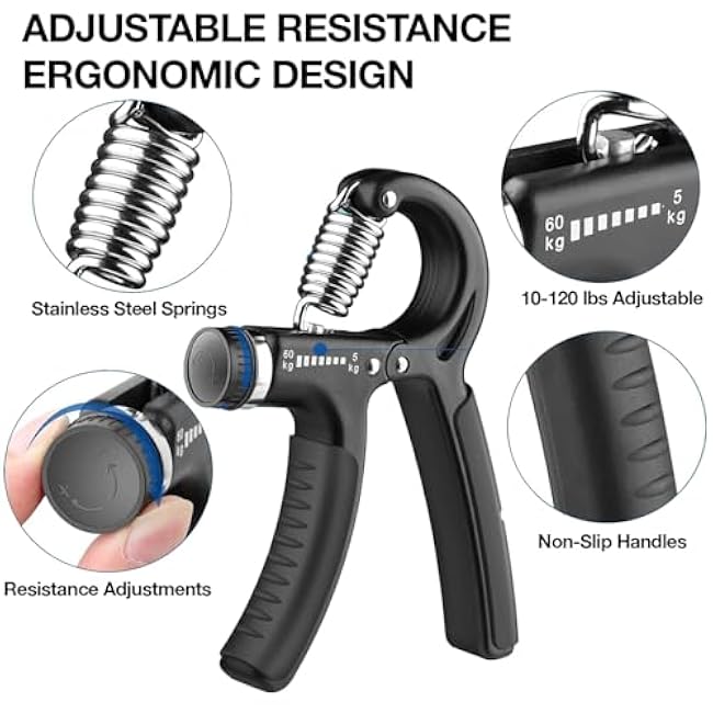 Twister Arm Trainer Pro - Adjustable Shaker Twister Arm Chest Exerciser Home Workout Equipment for Men & Women, Portable Fitness Exercise Equipment, Ultimate Shoulder Muscle Training