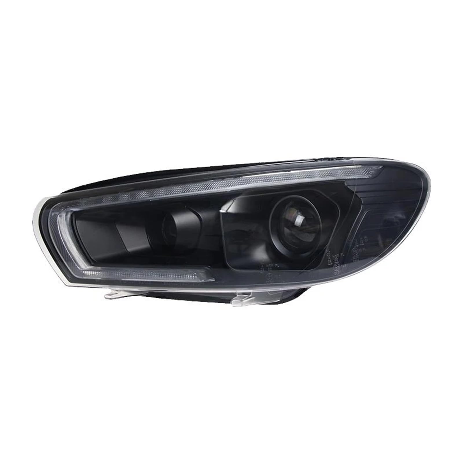 Gruppo Ottico Anteriore con luci diurne a LED (DRL), indicatori di direzione e fari alogeni per VW Scirocco 2008-2016