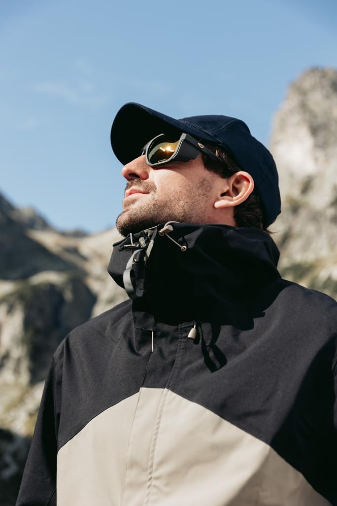 GOG PAMIR Occhiali da ghiacciaio fotocromatici per uomo e donna – Occhiali da alpinismo fotocromatici Cat. 2-4 – Occhiali da montagna per alpinismo, trekking e spedizioni