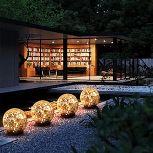 Solar Globe Lights Outdoor Waterproof-Solar Balls-Solar Garden Lights-Solar Orbs for Outside 4 Pack Cracked Glass Ball for Lawn Patio Yard Backyard Decorations Solar Globe Lights Outdoor Waterproof Solar Balls Solar Garden Lights Solar Orbs for Outside 4 Pack Cracked Glass Ball for Lawn Patio Yard Backyard Decorations