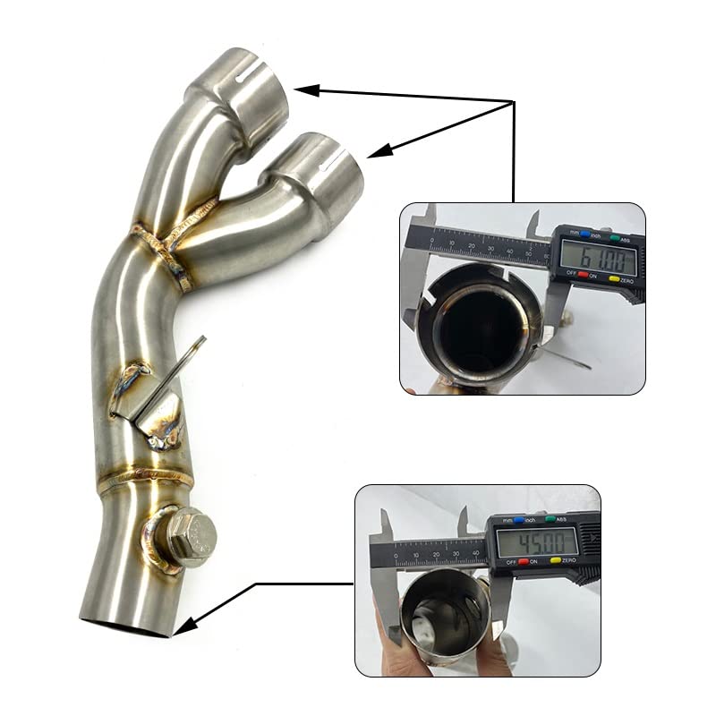 エキゾーストパイプ 排気管 YZF-R6 YZF R6 2006-2020 排気 Y ミッド