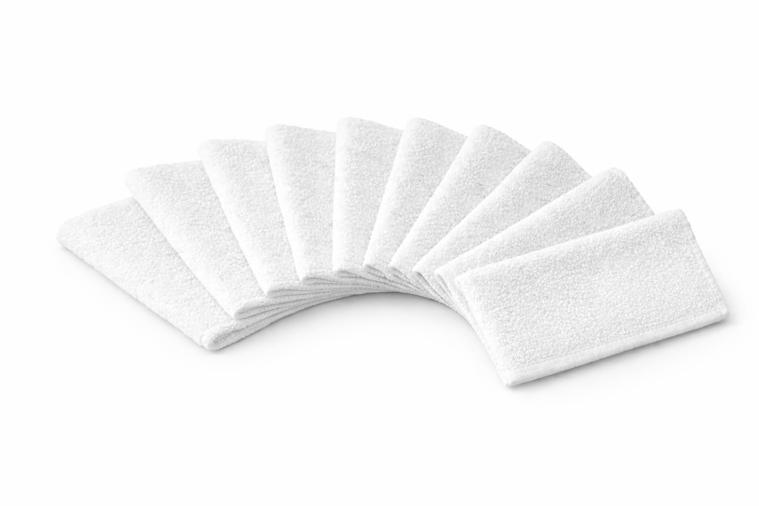 Genérico Toallas de Rizo Blancas 50×90 cm – Algodón 100% – Uso Profesional para Peluquería, SPA, Gimnasio y Hotel (10)