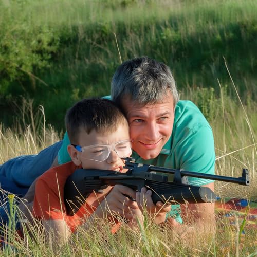 Image of Shooting Glasses for Youth & Small Face Adults - Anti-Fog ANSI Z87.1 Certified Teens Range Shooting Eye Protection