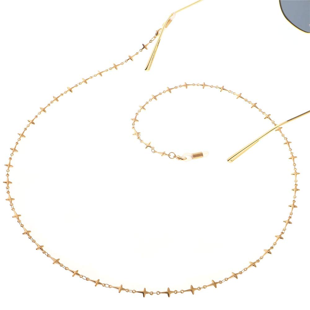 Sonnenbrillen-Kette, Brillenband, Vintage Kette Seil Damen Brillenkette Brille mit Ausschnitt Seil Brillenkette