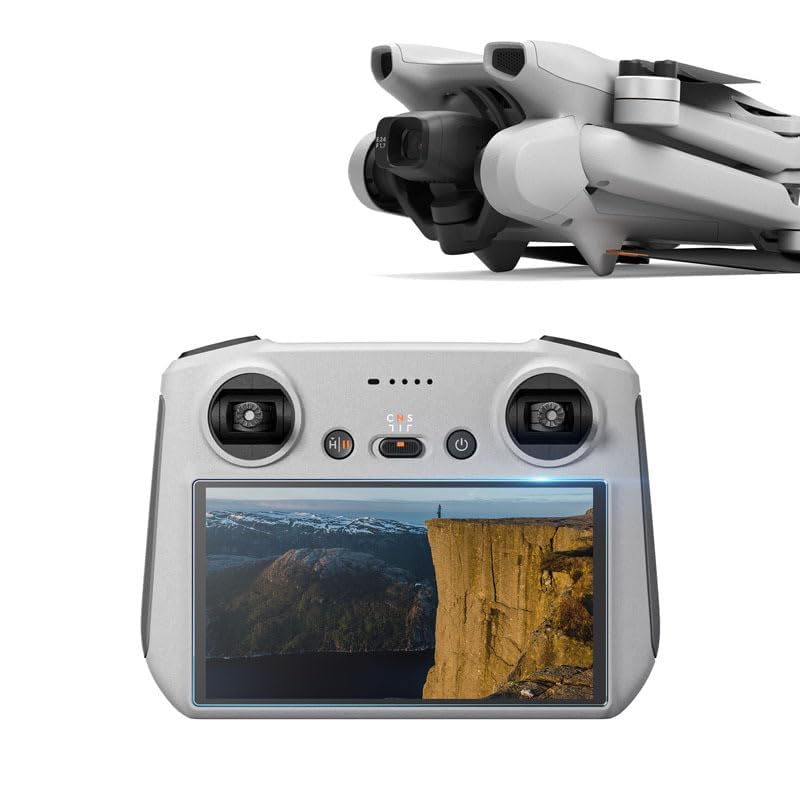 Bigwheels Edge To Edge Screen Guard for DJI RC, DJI RC-2, DJI RC Pro, DJI Mini 3, DJI Mini 3 Pro, DJI Mini 4 Pro, Air 3, Mavic 3, Mavic 3 Pro, Mavic 3 Classic, DJI Mavic Air 2S RC (Pack of 1)