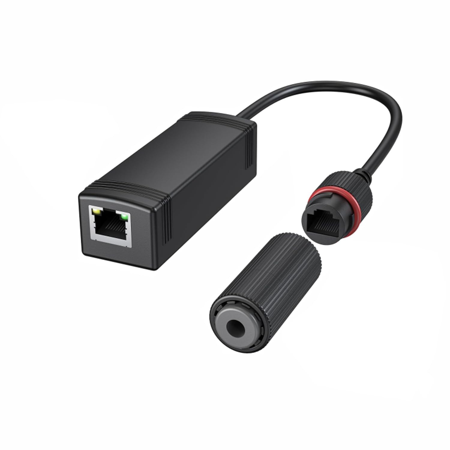 Convertitore PoE impermeabile 48 V a 24 V, uscita 24 V, 25 W max, IEEE802.3 af/at, adattatore PD3002