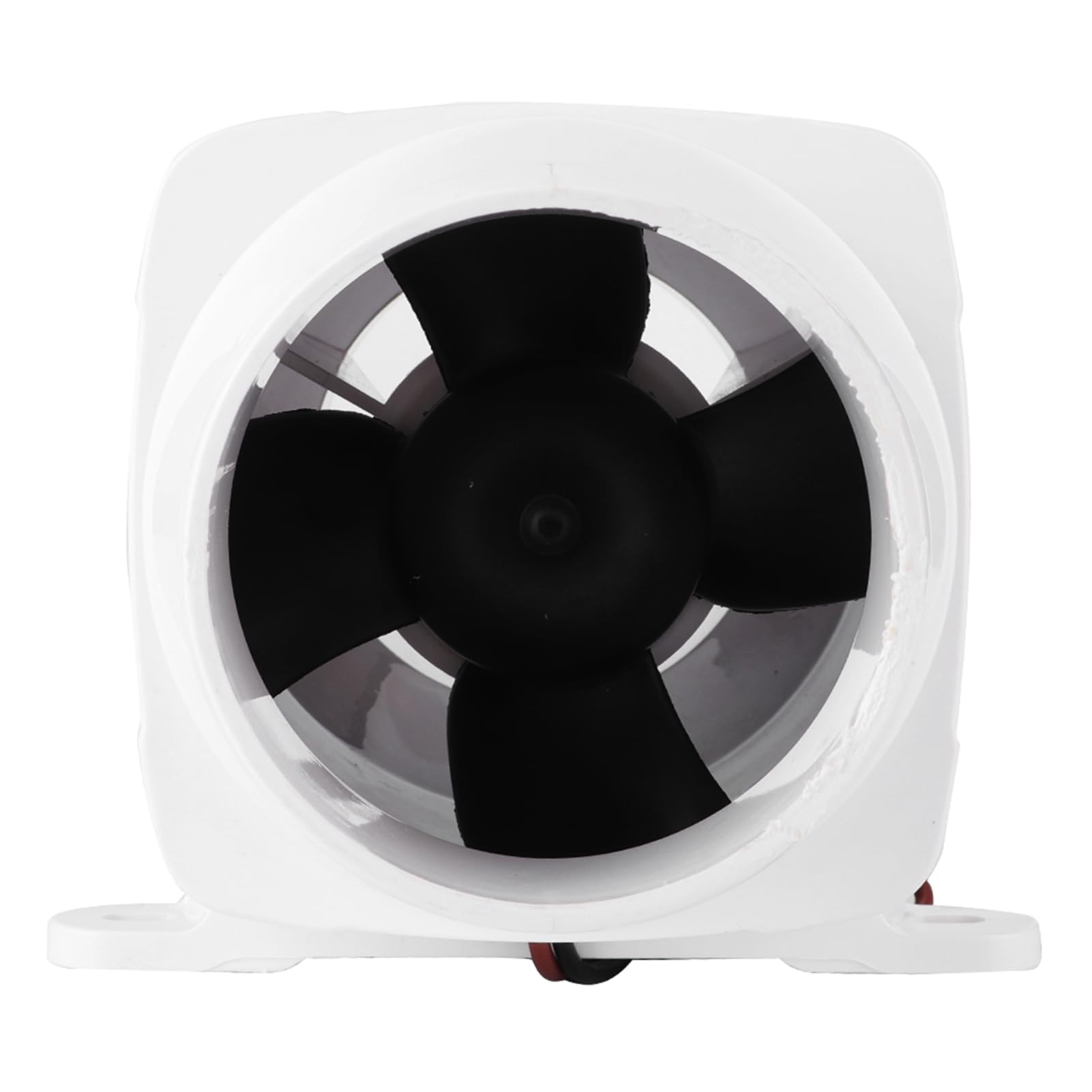 Soplador para barcos a motor de 3 pulgadas, ventilador de conducto en línea, ventilador silencioso marino, adecuado para ventilación del compartimento del motor, cocina, sentina y (24V)