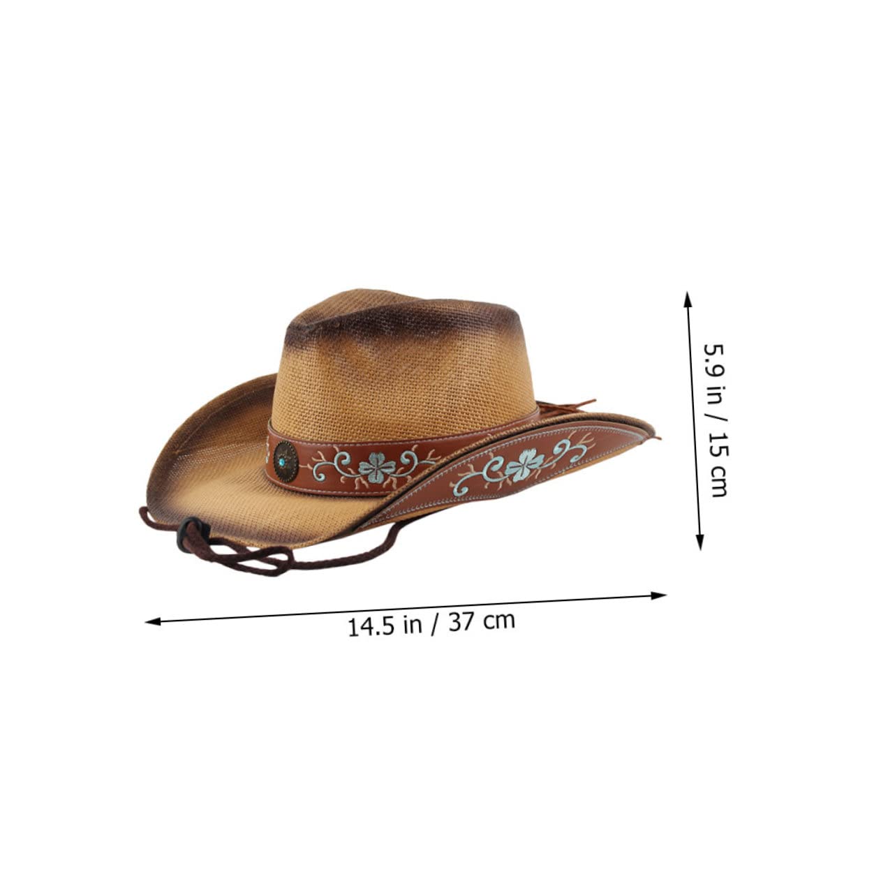 Ipetboom 2 Sombreros De ala Ancha para Mujer Sombreros De Playa Portátiles Viseras Decorativas De Viaje Parasol De Playa