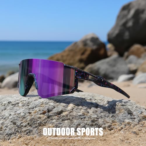 Image of SEKKAF Kids Sunglasses Youth Baseball Sunglasses for Boys Girls Softball Sports Sun Glasses UV Protection