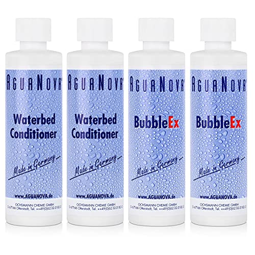 2 Konditionierer, 2 Bubble Ex Agua Nova für Wasserbetten Cover