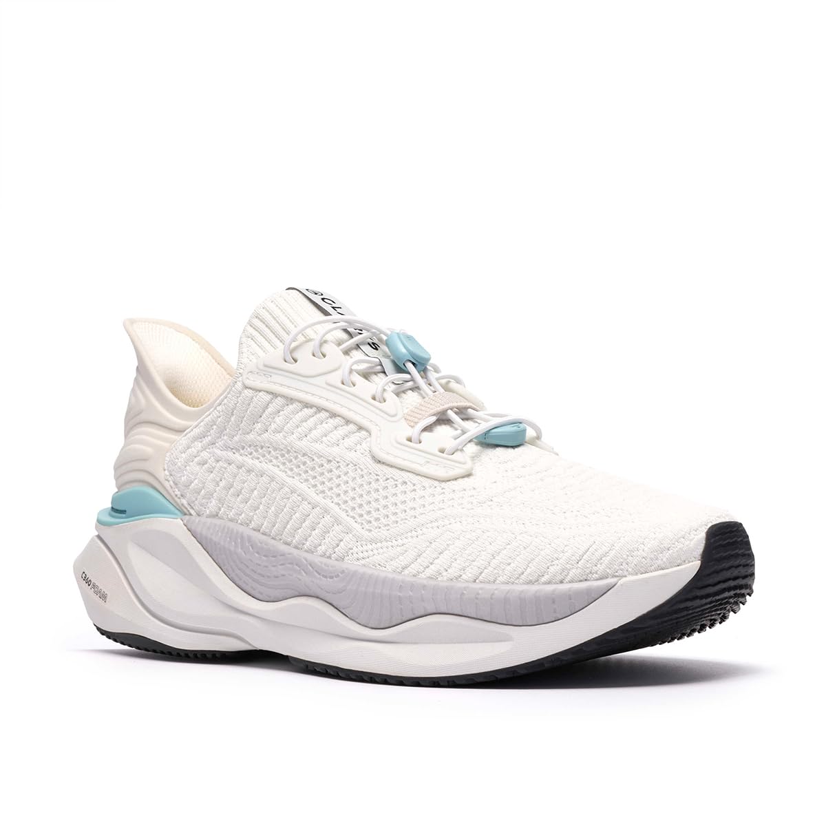 Clarks Sneaker da uomo Pace Rise in tessuto bianco