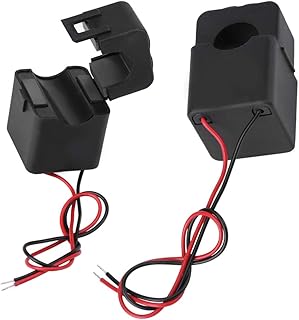 Jeanoko PZCT-02 Split Core Current Transformer Coil Sensor Split Core Current Transformer for 100A Amp Energy Meter