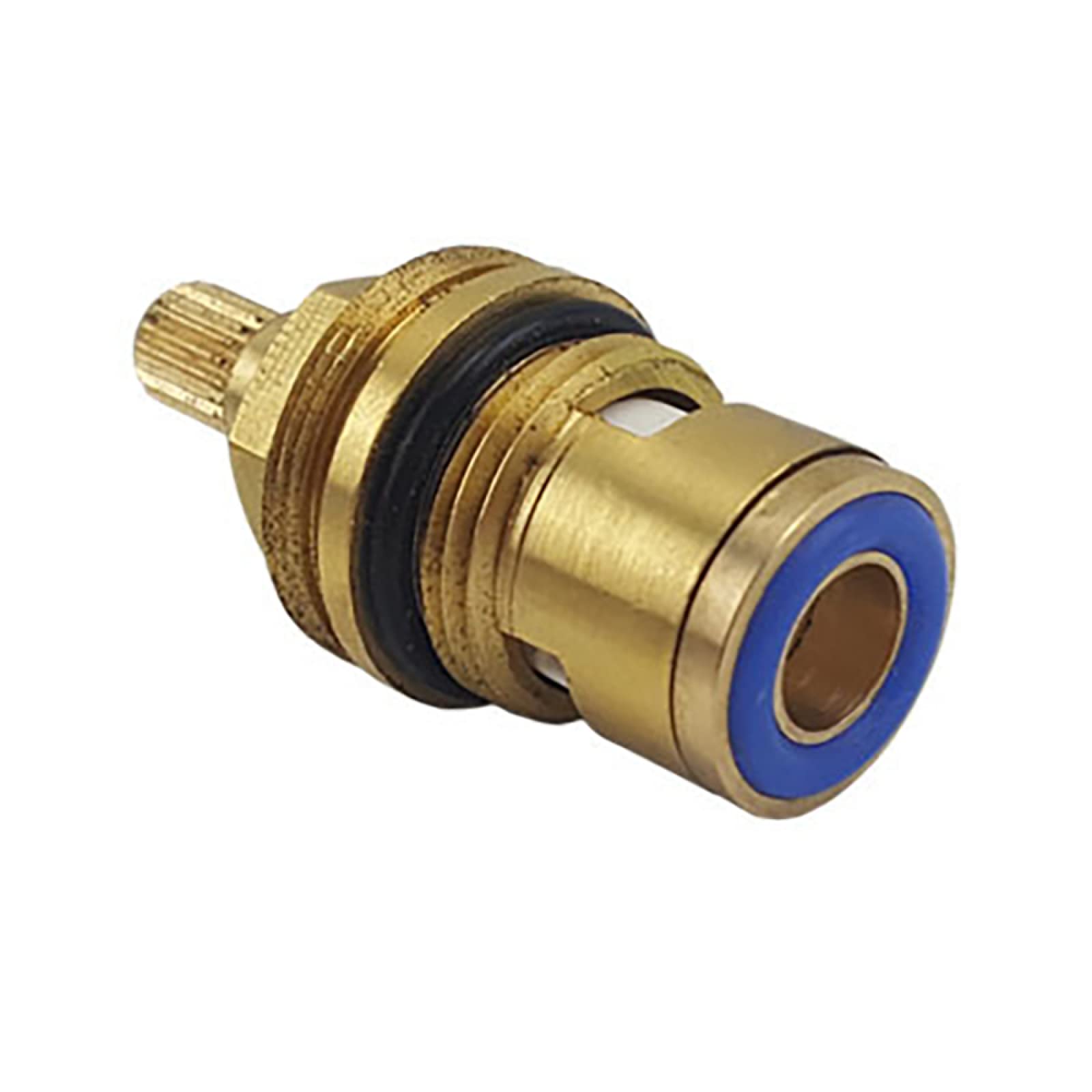 tap Cartridge Replacement, Tap Cartridges Replacement Valves Ceramic Disc Quarter Turn 20 Teeth BSP 1/2" Splines(Blue)