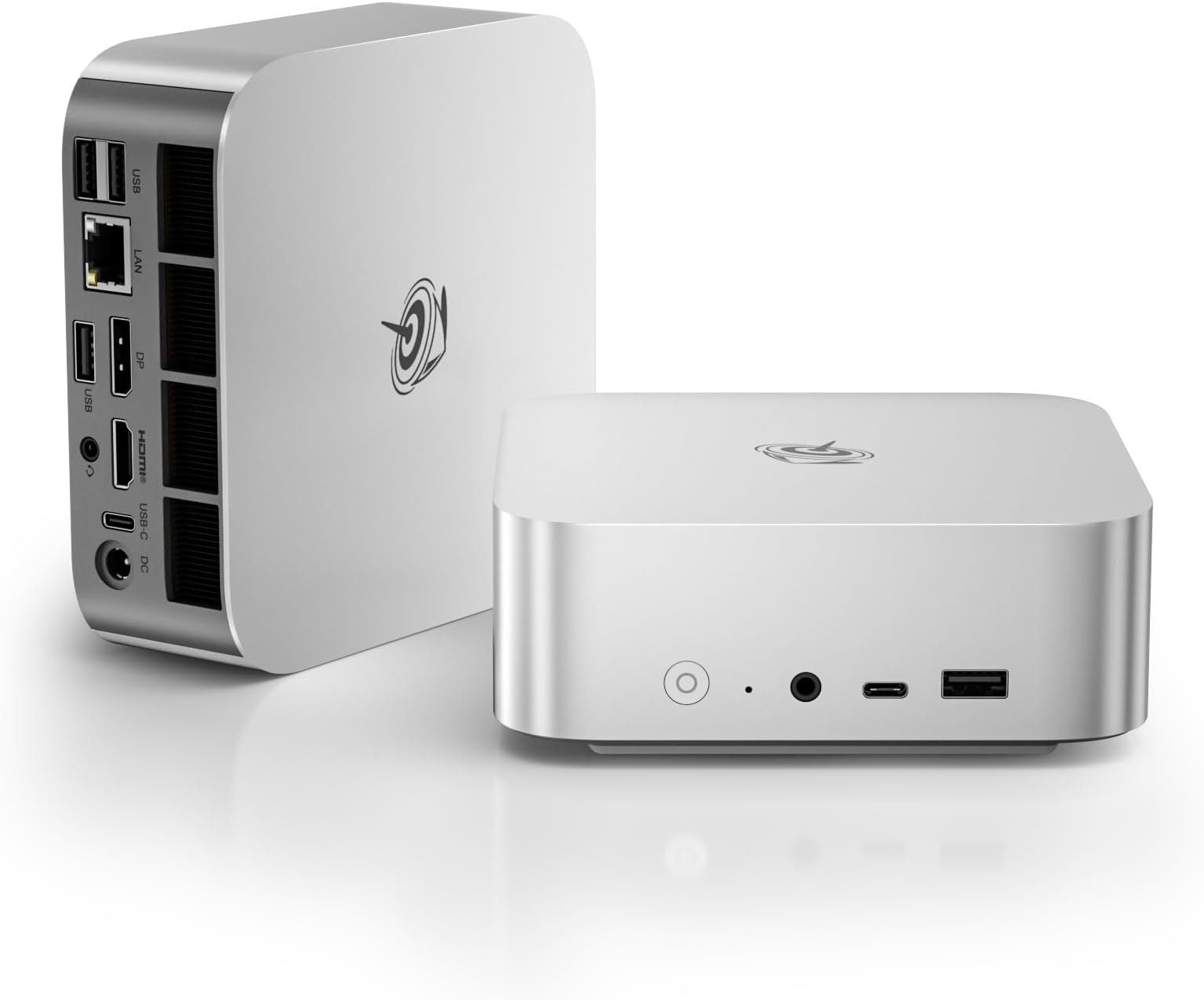 Beelink SER8 Mini PC, AMD Ryzen 7 8745HS (8C/16T, up to 4.9GHz), 32GB DDR5 RAM 1TB PCle 4.0 SSD, Mini Desktop Computer Support 4K@144Hz Triple Display, WiFi6, BT5.2, HDMI+DP, USB4