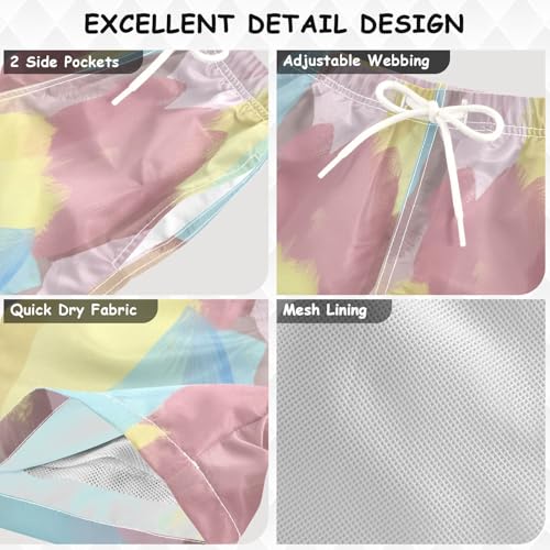 Boys Swimming Shorts, Toddler Swim Boy 2t, Dreamy Strokes3