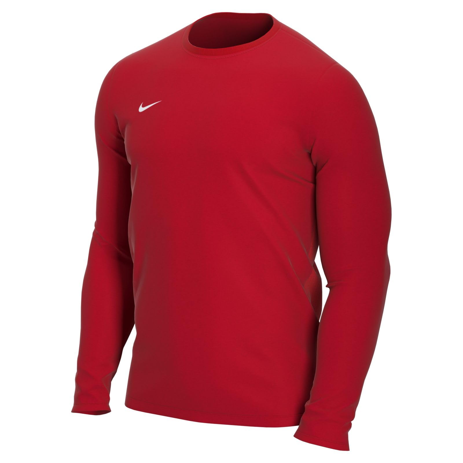NIKE Men's M Nk Dry Park Vii Jsy Ls T shirt, University Red/(White), M UK