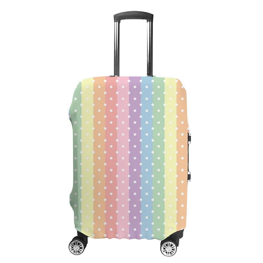Housse de bagages arc-en-ciel en fibre polyester CHEHONG - 8