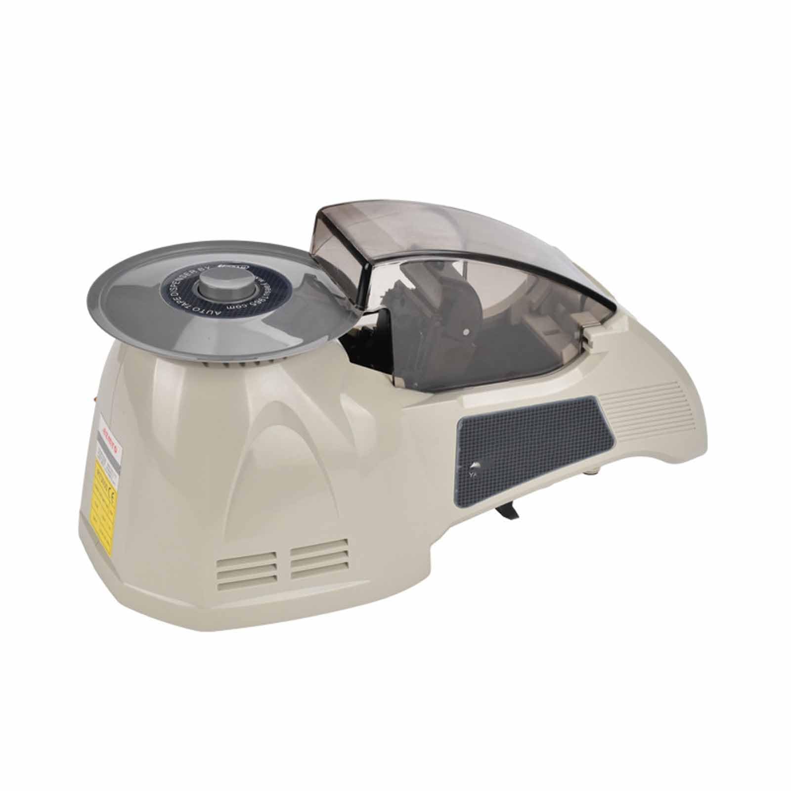 LIULIQ Automatic Carousel Tape Dispenser, 40W Electric Tape Cutting Machine With Safety Shield, Cutting Length 10~60Mm, Tape Width 5~25Mm, for Cutting Acetate Tape, Glass Cloth Ordinary Tape