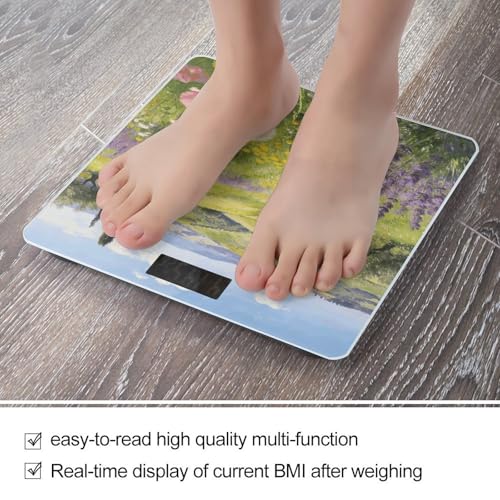 Báscula Digital LZQPOEAS con Pantalla LCD Grande 180 kg miniatura 5