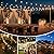 240FT Solar String Lights Outdoor Waterproof with Remote, G40 Solar Powered String Lights with 80+3 LED Shatterproof Bulbs, Dimmable Solar Patio Hanging Lights for Outside Backyard Party