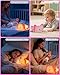 ZKLiLi Night Light for Kids Lamp, 16 Colors Lamp Cute, Dimmable Baby Night Lights for Nursery,Silicone Rechargeable Nightlight for Kids Room, Kawaii Room Decor (Axolotl-Remote)