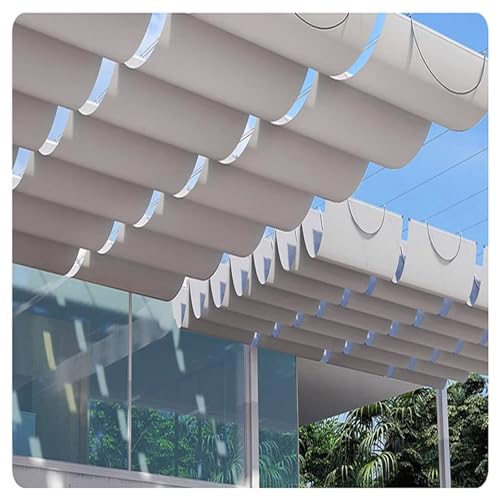 Auvent de rechange personnalisé imperméable pour tonnelle rétractable 2,2x4m - 2