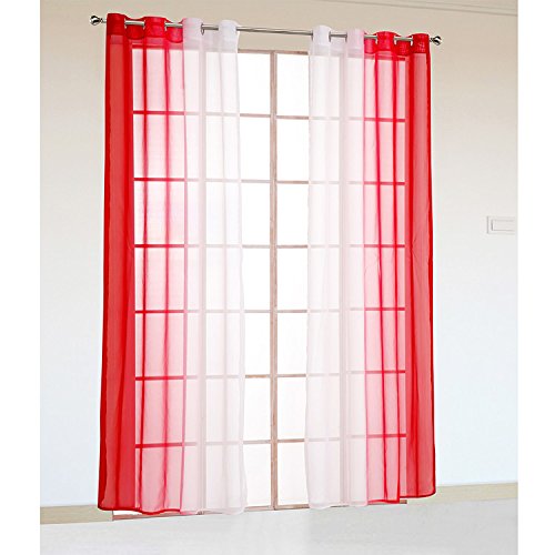 🔥【 CORTINAS ROJAS GASA BARATAS 】 - COMPRAR