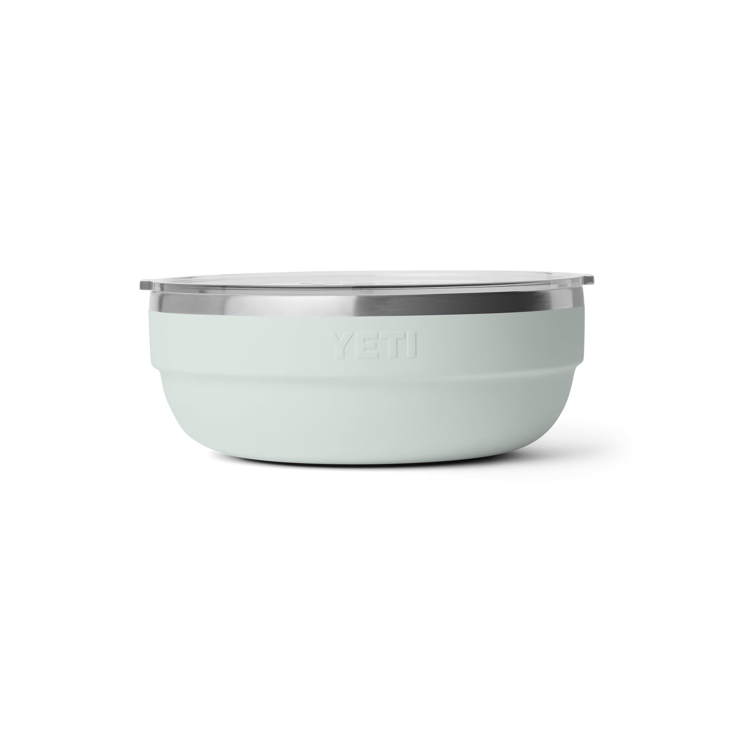 YETI Rambler Low Bowl, Vacuum Insulated, Stackable and Nestable Stainless Steel Bowl with Lid, 3.6 Quart, Ridgeline
