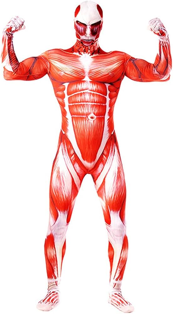 Amazon.co.jp: [KouSuSuKi] 進撃の巨人 全身タイツ 柔らかい 弾力と