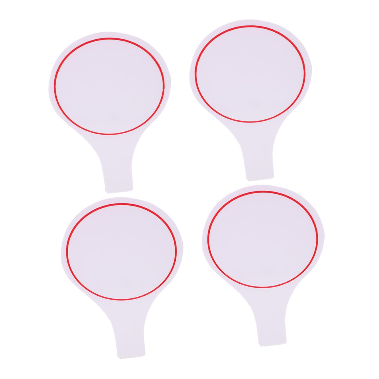 BCOATH Single-Sided Scoreboard Portable Judge Writing Board Lightweight Foam Dry Erase Board for Outdoor Activities