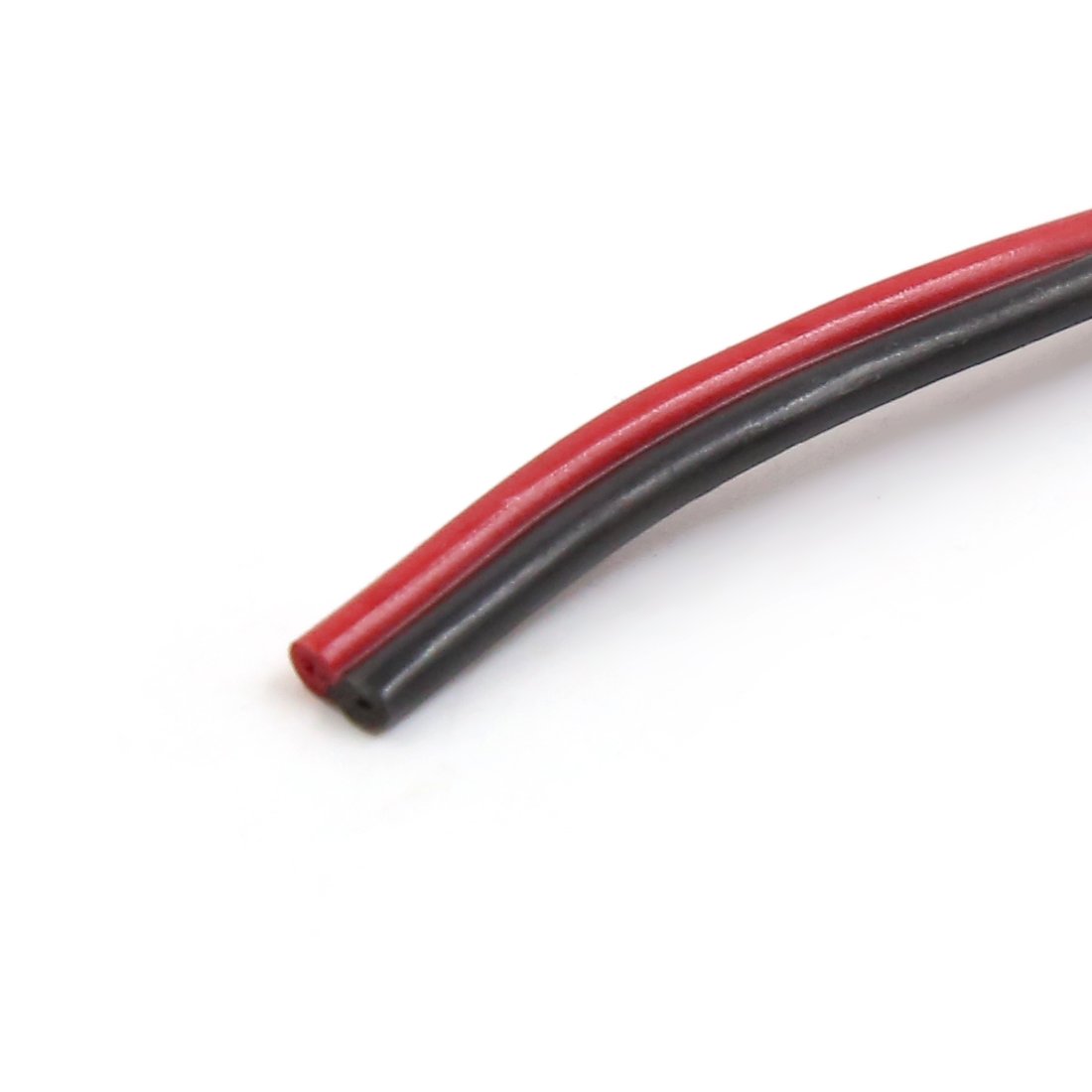 Ruilogod 100M 328ft longue Rouge Corne Noir Fil haut-parleur Cordon Câble pour voiture Auto Audio