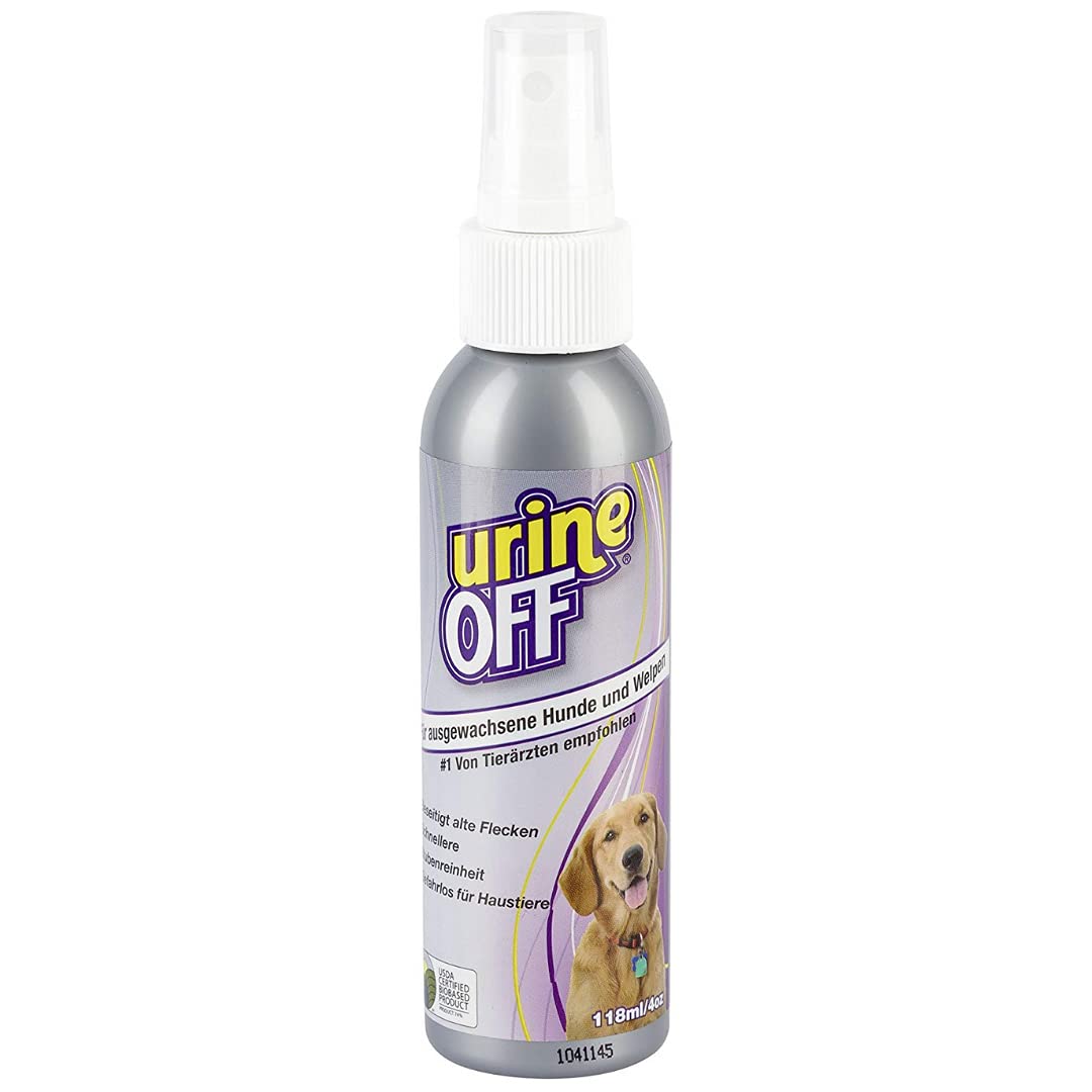 Urine OFF Puppy/Dog Odour & Stain Remover, Uses an Enzyme Formula to Kill Odor-Producing Bacteria, Permanently Removes Odors and Stains from Your Pets Urine, 118 ml (B097XRZHXL) Amazon Price History, Amazon Price Tracker