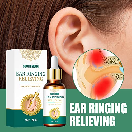 Ear Ringing Relieving Ear Drops Treatment Tinnitus Ear Drops 20Ml #TOP6