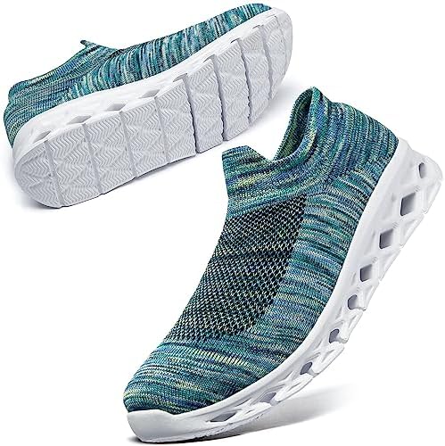 （19:30時点） [MERPHINE] 世界一快適 スリッポン スニーカー 紐なし レディース メンズ 上履き 室内履き ウォーキング 立ち仕事 通勤 メッシュ 軽量 歩きやすい おしゃれ 夏 通気性