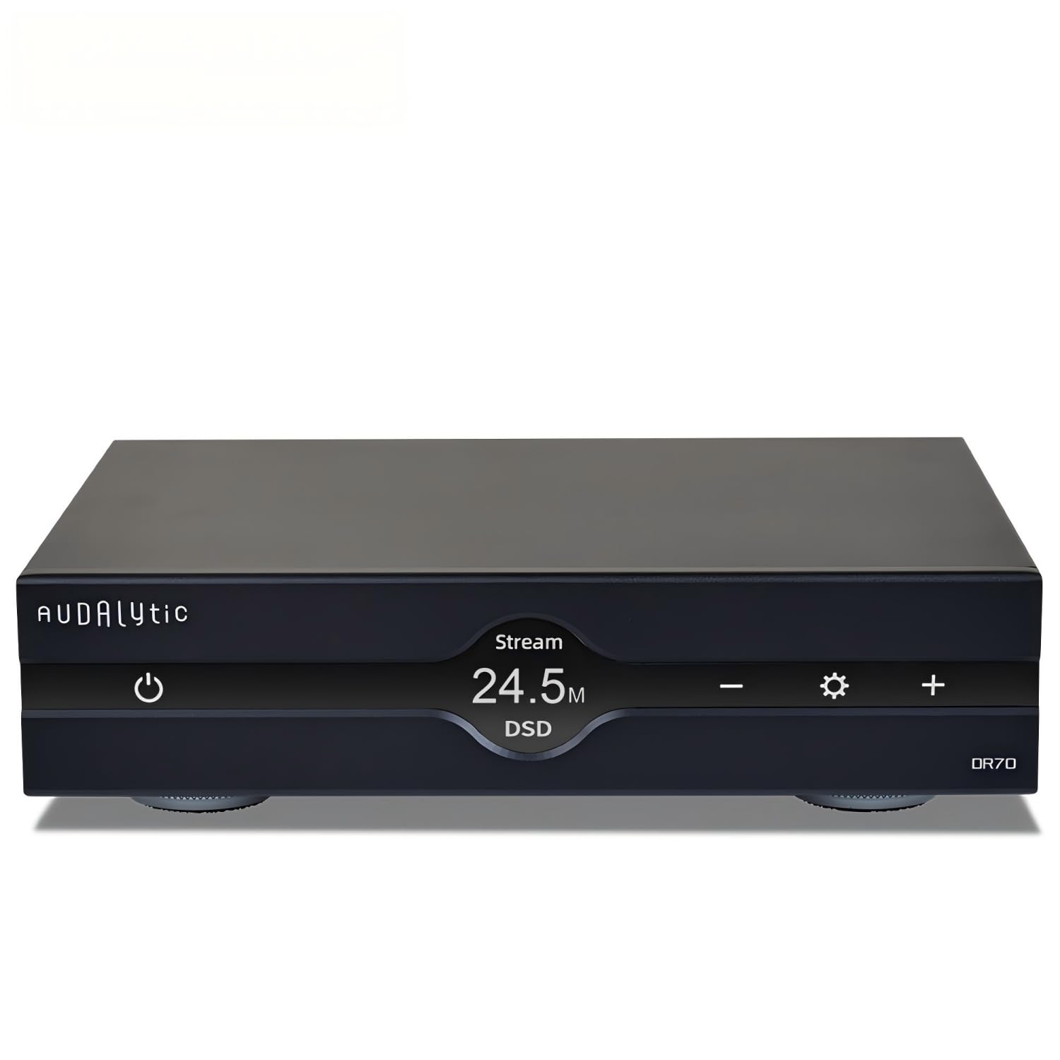 GUSTARD AUDALYTIC DR70N R2R Streaming DAC - Pont de réseau audio domestique Streaming CK-01 Clock Native 1-Bit-DSD-D/A Convertisseur DSD512&PCM768kHz (Noir)