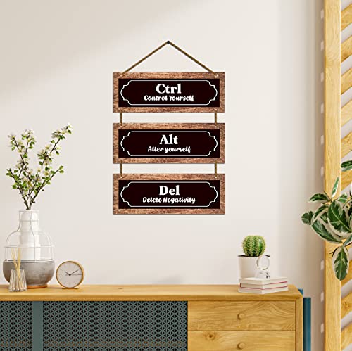 Image of EXPLEASIA Decorative Wall Hanging Wooden Art Decoration Item for Home Office Home Decor Gift Items