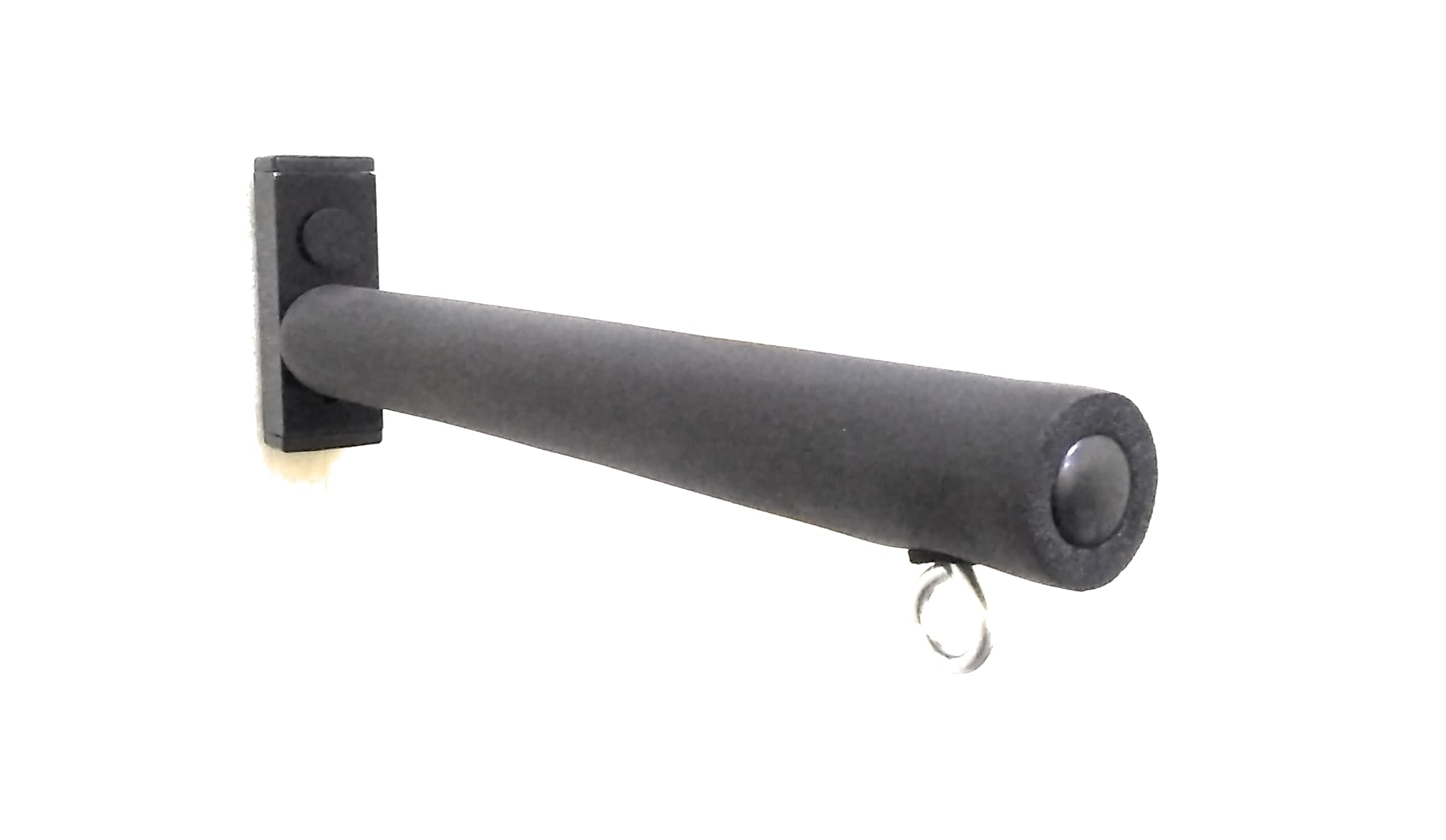 Rackinrio Rack Soporte estantería Vertical 4 Tablas de Surf Longboard Skate ski Snowboard en Pared Negro