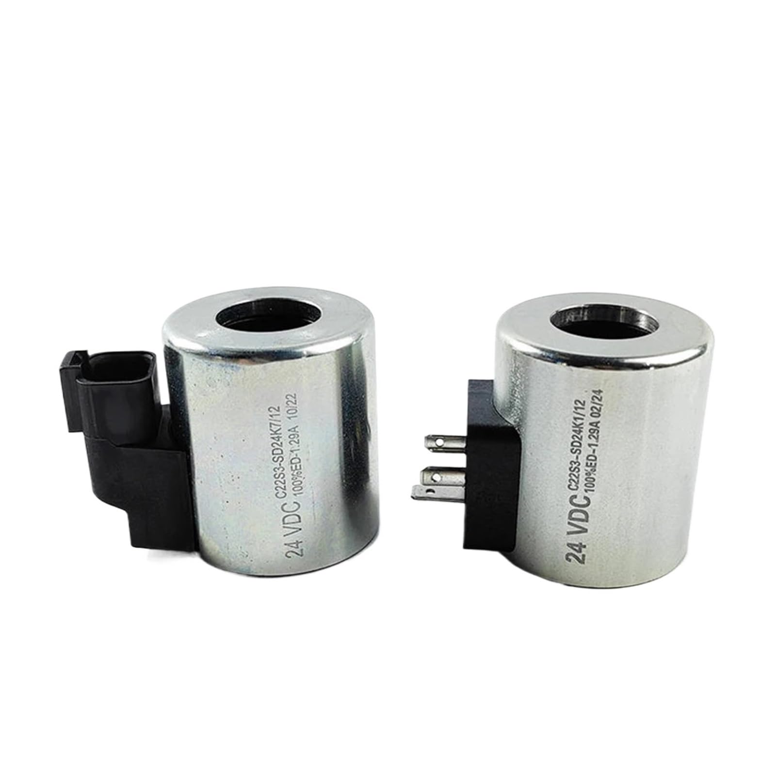 Nobirtbsa One Color 1Pcs Waterproof Coil C22s3-Sd24k1/12 C22s3-Sd24k7/12 Inner Diameter 12Mm Height 51Mm Dc24v