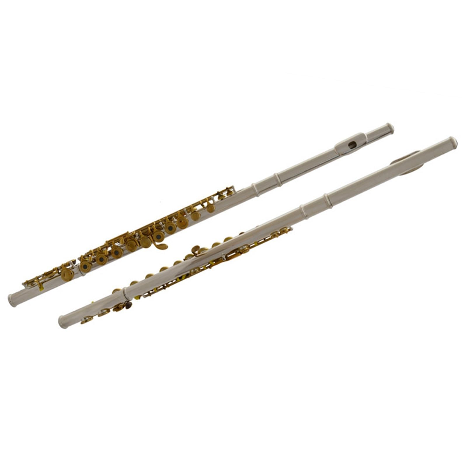 Flauto Flauto traverso professionale placcato argento in Do