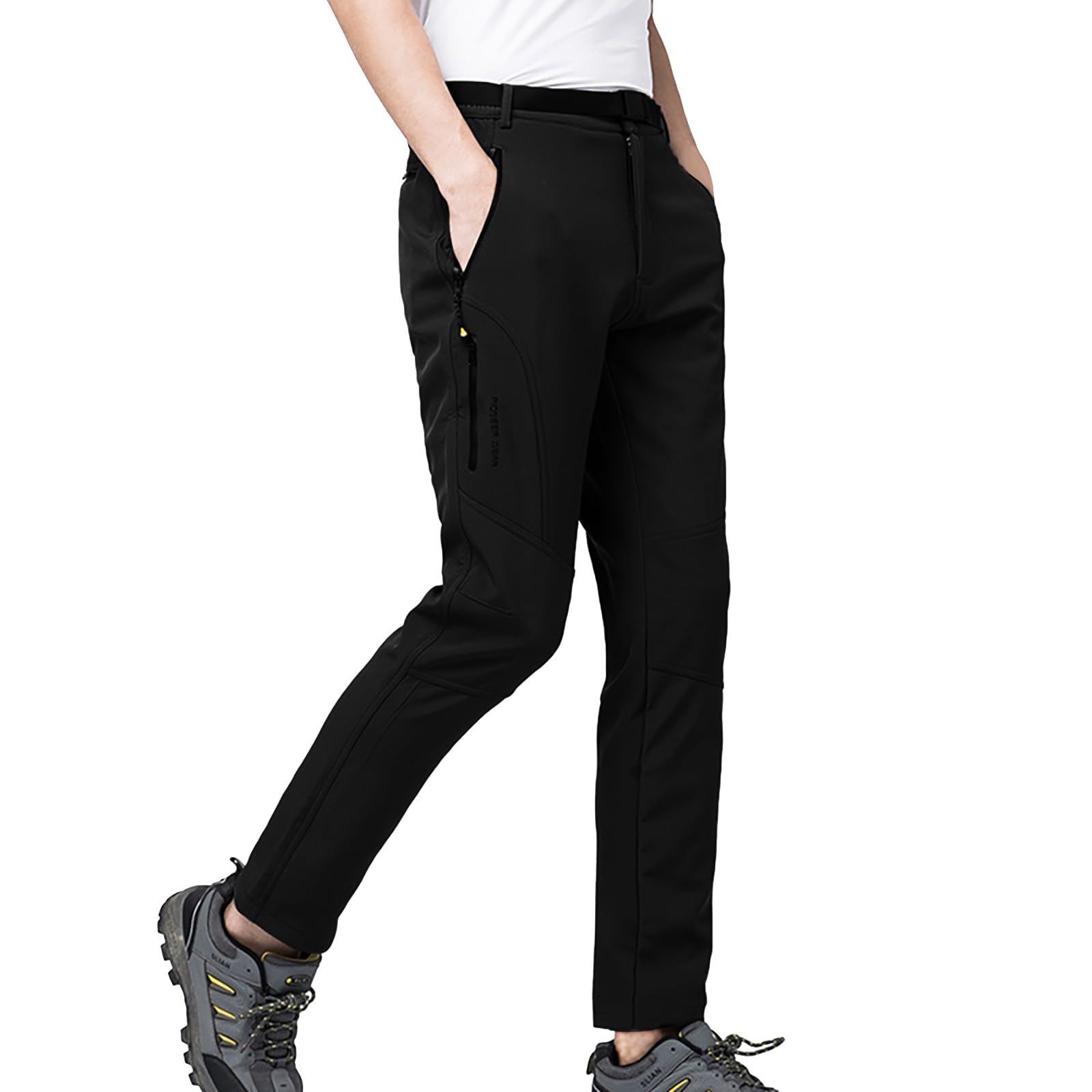 Generisch Jeans da uomo dritto, jeans da uomo, oversize, pantaloni in denim, slim fit, jeans elasticizzati, lavati, pantaloni per il tempo libero, pantaloni da lavoro, classici e comodi (Xs-8Xl)