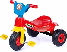 Dolu – Trike – 3 Wheeled Red Blue and Yellow Ride-On for Kids Aged 2 to 5