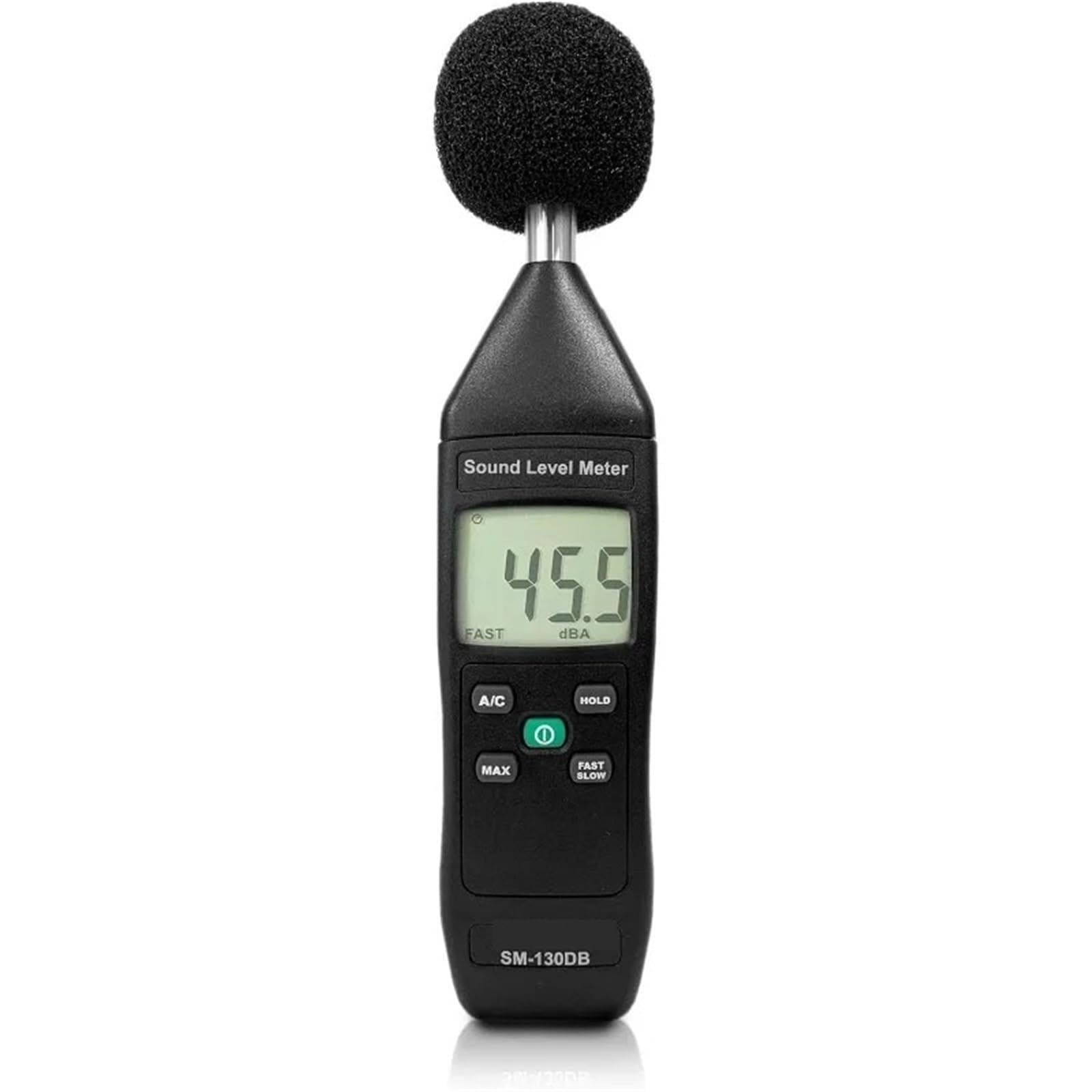 Medidor Decibelios, Lector digital de decibelios y sonómetro tipo 2 con certificado de calibración. Dispositivo de medición ambiental.