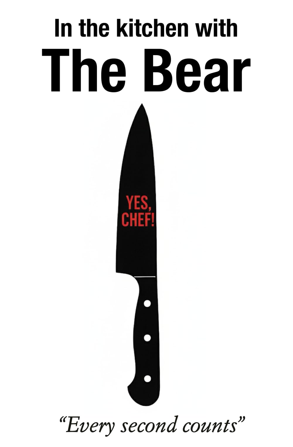 In the kitchen with The Bear: “every second counts”