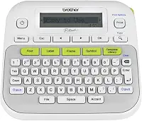 Rotulador Eletrônico de uso doméstico - PTD210 Brother, Branco