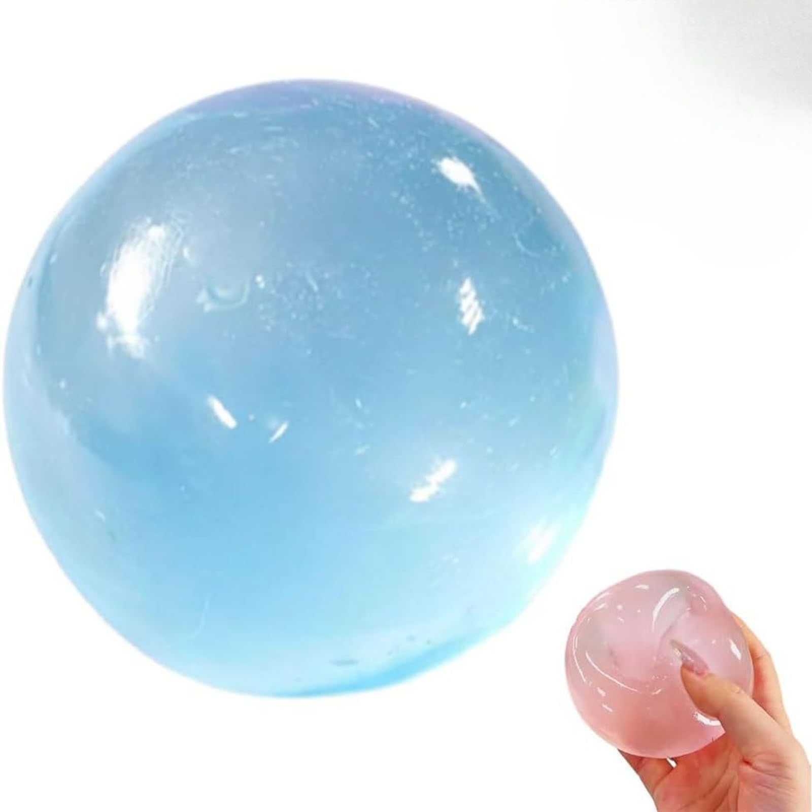 2026 New Coconut Oil Pressure Ball Cocout Oil Squishy Easy Cleaning Stress Relief Blue — image 1