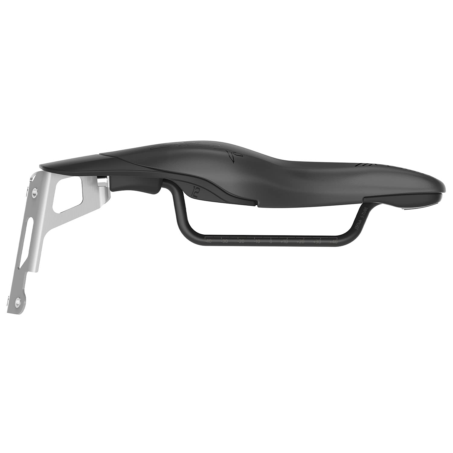 SQlab Unisex – Erwachsene 613 R integrierte Flaschenabindung Triathlon Flaschenhalter, Silber, Einheitsgröße