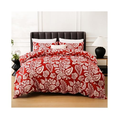Housse de couette bohème réversible pour lit US King toutes saisons - 2