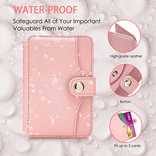 M-Plateau-2021-New-Sticky-Wallet-for-Back-of-Phone-Slim-3M-Adhesive-Credit-Card-Holder-for-Cell-Phonefor-iPhone-12-iPhone-12-Pro-61-Inchesone-Plus-8TSamsung-Galaxy-Most-Smartphones