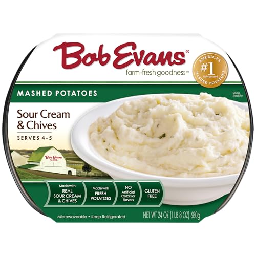 Bob Evans, Sour Cream & Chives Mashed Potatoes, 24 oz